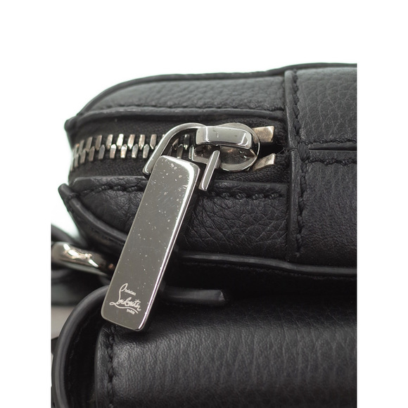 Christian Louboutin Benech Reporter Spike Shoulder Bag - Picture 7 of 8